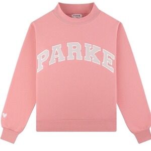 PARKE MOCKNECK L XL NWT Blush Lavender Valentine's Day Drop Authentic